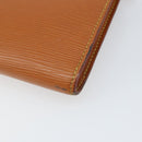 LOUIS VUITTON Epi Pochette Accessoires Beutel Zipangu Gold M52948 LV Auth 171803-15