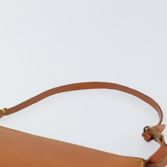 LOUIS VUITTON Epi Pochette Accessoires Beutel Zipangu Gold M52948 LV Auth 171803
