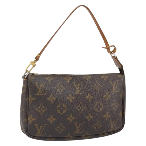 LOUIS VUITTON Monogram Pochette Accessoires Pouch M51980 LV Auth 171804A