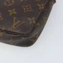 LOUIS VUITTON Monogram Pochette Accessoires Pouch M51980 LV Auth 171804A-16