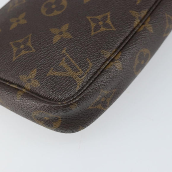LOUIS VUITTON Monogram Pochette Accessoires Pouch M51980 LV Auth 171804A