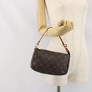 LOUIS VUITTON Monogram Pochette Accessoires Pouch M51980 LV Auth 171804A-20