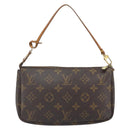 LOUIS VUITTON Monogram Pochette Accessoires Pouch M51980 LV Auth 171804A-2
