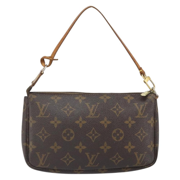 LOUIS VUITTON Monogram Pochette Accessoires Pouch M51980 LV Auth 171804A