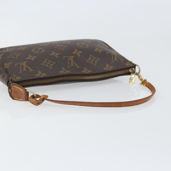 LOUIS VUITTON Monogram Pochette Accessoires Pouch M51980 LV Auth 171804A