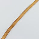 LOUIS VUITTON Shoulder Strap Leather 47.2"" Beige LV Auth 171809-8