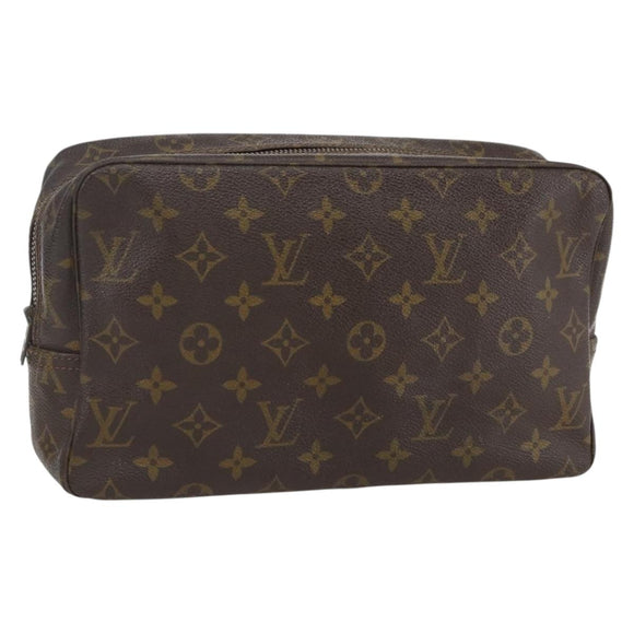 LOUIS VUITTON Monogram Trousse Toilette 28 Clutch Bag M47522 LV Auth 171810