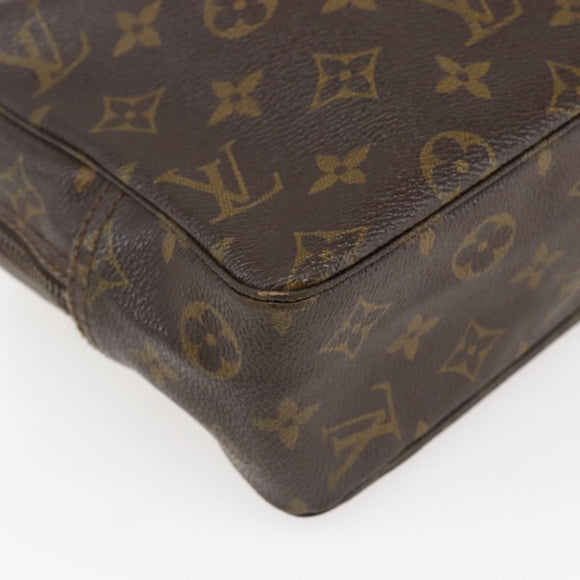 LOUIS VUITTON Monogram Trousse Toilette 28 Clutch Bag M47522 LV Auth 171810