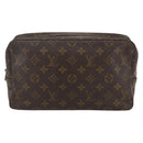 LOUIS VUITTON Monogram Trousse Toilette 28 Clutch Bag M47522 LV Auth 171810-2