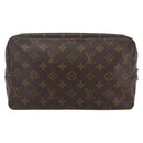 LOUIS VUITTON Monogram Trousse Toilette 28 Clutch Bag M47522 LV Auth 171810-3