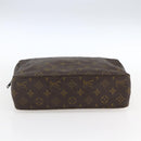 LOUIS VUITTON Monogram Trousse Toilette 28 Clutch Bag M47522 LV Auth 171810-7