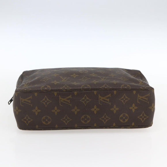 LOUIS VUITTON Monogram Trousse Toilette 28 Clutch Bag M47522 LV Auth 171810