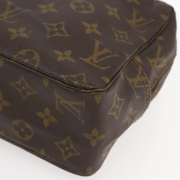 LOUIS VUITTON Monogram Trousse Toilette 28 Clutch Bag M47522 LV Auth 171810
