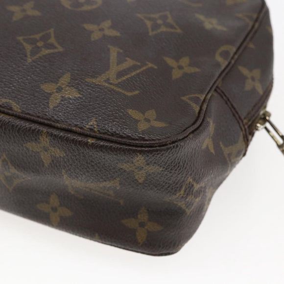 LOUIS VUITTON Monogram Trousse Toilette 23 Clutch Bag M47524 LV Auth 171812
