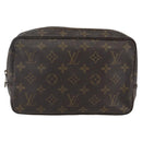 LOUIS VUITTON Monogram Trousse Toilette 23 Clutch Bag M47524 LV Auth 171812-13