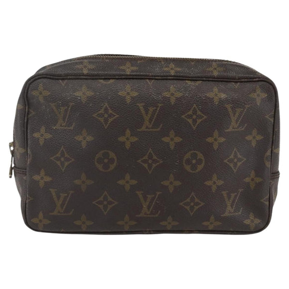 LOUIS VUITTON Monogram Trousse Toilette 23 Clutch Bag M47524 LV Auth 171812