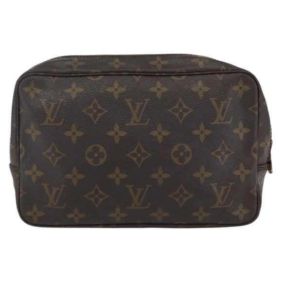 LOUIS VUITTON Monogram Trousse Toilette 23 Clutch Bag M47524 LV Auth 171812