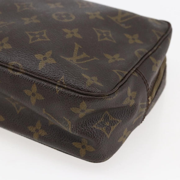 LOUIS VUITTON Monogram Trousse Toilette 23 Clutch Bag M47524 LV Auth 171812