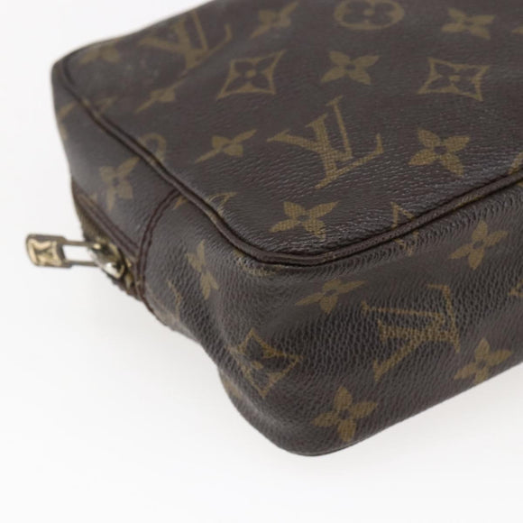 LOUIS VUITTON Monogram Trousse Toilette 23 Clutch Bag M47524 LV Auth 171812
