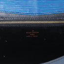 LOUIS VUITTON Epi Art Deco Clutch Bag Blue M52635 LV Auth 171813-17