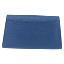 LOUIS VUITTON Epi Art Deco Clutch Bag Blue M52635 LV Auth 171813-2