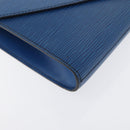 LOUIS VUITTON Epi Art Deco Clutch Bag Blue M52635 LV Auth 171813-7