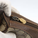 GUCCI GG Supreme Web Sherry Line Bag PVC Beige Gold 89 02 018 Auth 171814-10