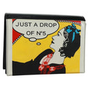CHANEL Mademoiselle Comic JUST A DROP OF NO.5 Bag Patent Leather CC Auth 171816V-1