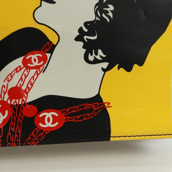 CHANEL Mademoiselle Comic JUST A DROP OF NO.5 Bag Patent Leather CC Auth 171816V