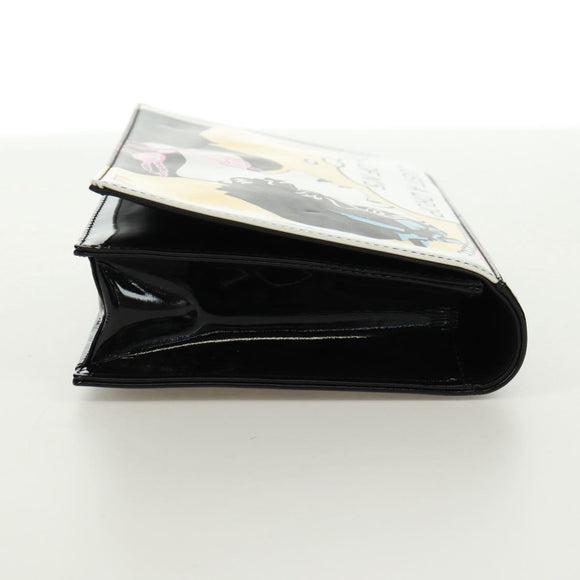 CHANEL Mademoiselle Comic JUST A DROP OF NO.5 Bag Patent Leather CC Auth 171816V