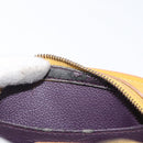 LOUIS VUITTON Epi Dauphine PM Pouch Yellow M48449 LV Auth 171817-9