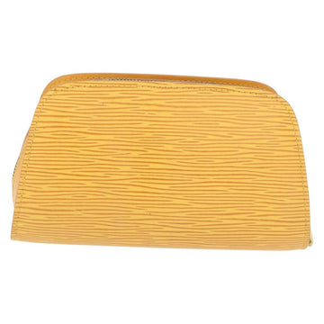 LOUIS VUITTON Epi Dauphine PM Pouch Yellow M48449 LV Auth 171817 - 0