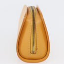 LOUIS VUITTON Epi Dauphine PM Pouch Yellow M48449 LV Auth 171817-3