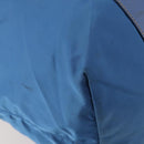 PRADA Boston Bag Nylon Blue Silver Auth 171818A-16