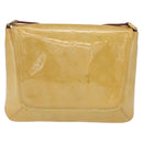 LOUIS VUITTON Monogram Vernis Thompson Street Bag Beige M91301 LV Auth 171822-3