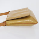 LOUIS VUITTON Monogram Vernis Thompson Street Bag Beige M91301 LV Auth 171822-5