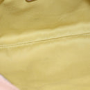 Salvatore Ferragamo Gancini Hand Bag Leather Pink Silver Auth 171824-11