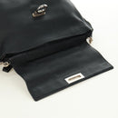 Salvatore Ferragamo Gancini Sofia Hand Bag Leather 2way Black Auth 171826A-20