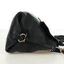 Salvatore Ferragamo Gancini Sofia Hand Bag Leather 2way Black Auth 171826A-5