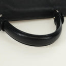 Salvatore Ferragamo Gancini Sofia Hand Bag Leather 2way Black Auth 171826A-7