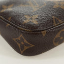 LOUIS VUITTON Monogram T&B Mini Pochette Accessoires Pouch M60153 Auth 171828V-14