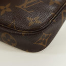 LOUIS VUITTON Monogram T&B Mini Pochette Accessoires Pouch M60153 Auth 171828V-17