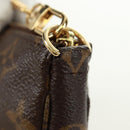 LOUIS VUITTON Monogram T&B Mini Pochette Accessoires Pouch M60153 Auth 171828V-10