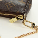 LOUIS VUITTON Monogram T&B Mini Pochette Accessoires Pouch M60153 Auth 171828V-18
