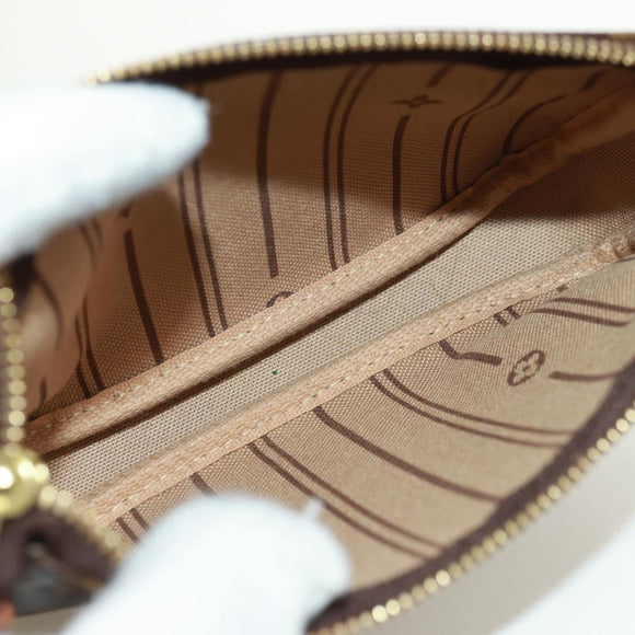 LOUIS VUITTON Monogram T&B Mini Pochette Accessoires Pouch M60153 Auth 171828V