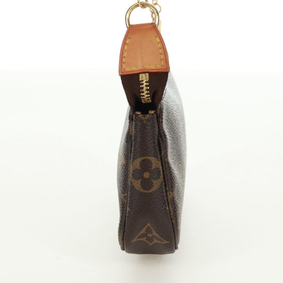 LOUIS VUITTON Monogram T&B Mini Pochette Accessoires Pouch M60153 Auth 171828V