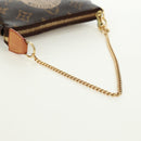 LOUIS VUITTON Monogram T&B Mini Pochette Accessoires Pouch M60153 Auth 171828V-7
