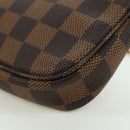 LOUIS VUITTON Damier Ebene Mini Pochette Accessoires Pouch N58009 Auth 171831V-13