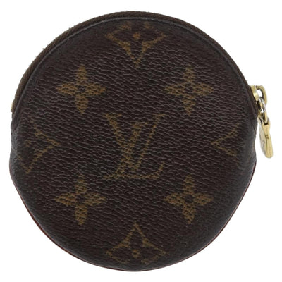LOUIS VUITTON Monogram Porte Monnaie Round Coin Purse M61926 LV Auth 171840 - 0