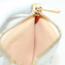 LOUIS VUITTON Multicolor Pochette Cles Coin Purse White M92655 LV Auth 171841V-19